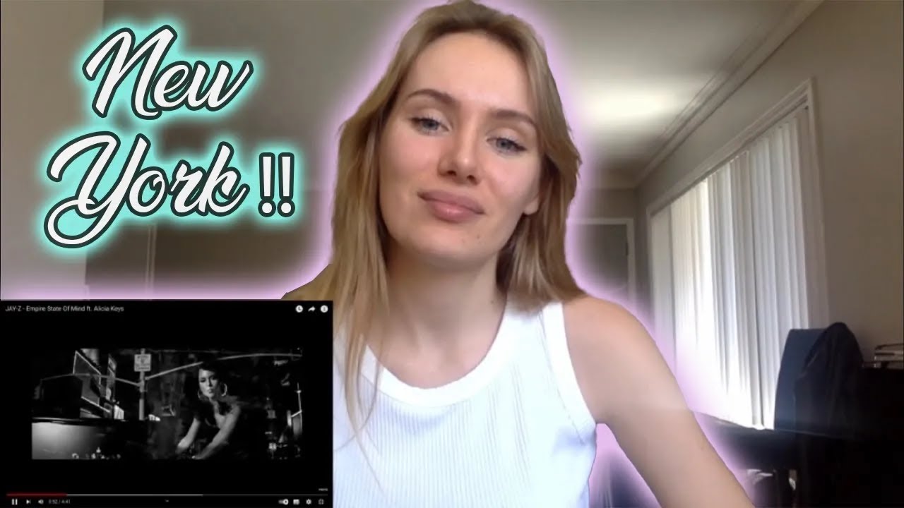 Jay Z-Empire State Of Mind Ft Alicia Keys!! My First Time Hearing!!!