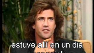 Mel Gibson hablando en castellano y catalán