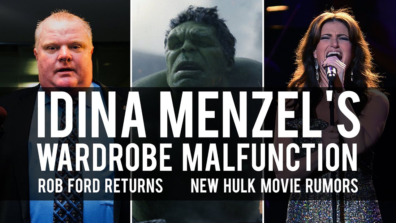 Daily Dispatch: Idina Menzel's Boob Is Exposed And Rob Ford Is Out Of Rehab | DD - YouTube
