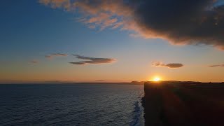 Sunset over Dorset