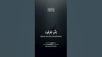 سورة المؤمنون- فأوحينا إليه أن اصنع الفلك بأعيننا ووحينا - الشيخ ياسر الدوسري - مدار ترند MadarTrend