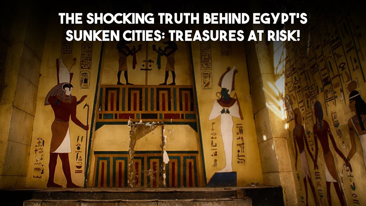 The Shocking Truth Behind Egypt's Sunken Cities Treasures at Risk! | The History Vault