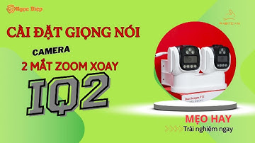 Cách cài đặt giọng nói báo động trên Camera Rabitcam Autobot A14S cực dễ #camerangocdiep #rabitcam
