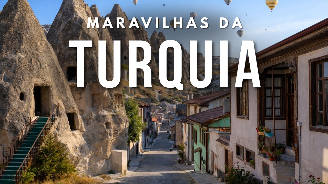 Turquia | Entre a Europa e a Ásia | Os Lugares Mais Espetaculares da Turquia | Guia de Viagem 4K