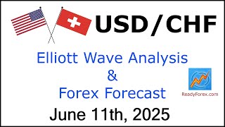 USD CHF Elliott Wave Analysis | Forex Forecast | June 11 2025 | USDCHF Analysis Today