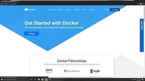 Docker on WSL2  | Windows Subsystem for Linux 2