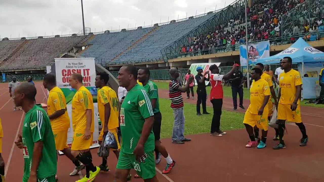 Download Novelty match between ex super eagles players of nigeri vs team a trip to jamaica