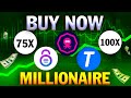 5 best low cap crypto to buy now millionaire maker altcoins 50x200x potential