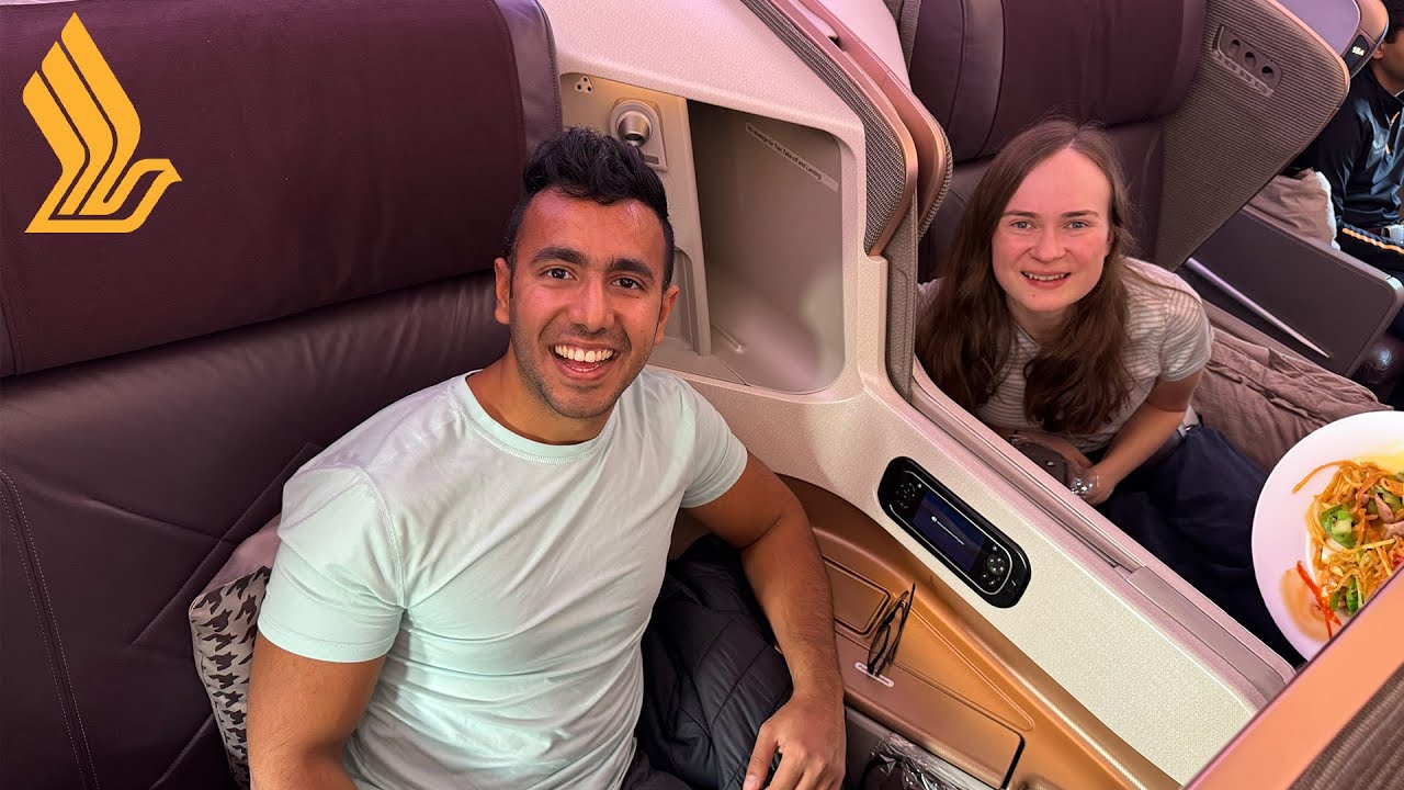 World's Longest Flight to India! ✈️ Singapore Business Class