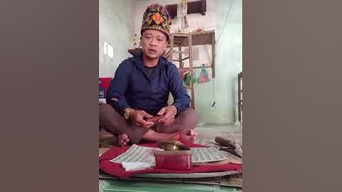 Văn hóa dân tộc nùng//. Thầy tào hoàng khuyến**  ( mó )