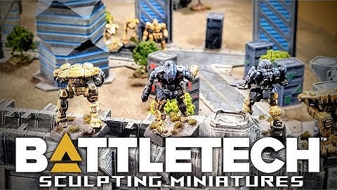 Miniatures Design - Battletech LIVE at AdeptiCon