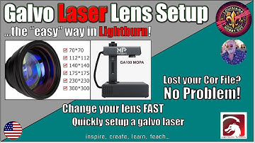 👓 Galvo-lenscorrectie in Lightburn, geen kernbestand nodig!