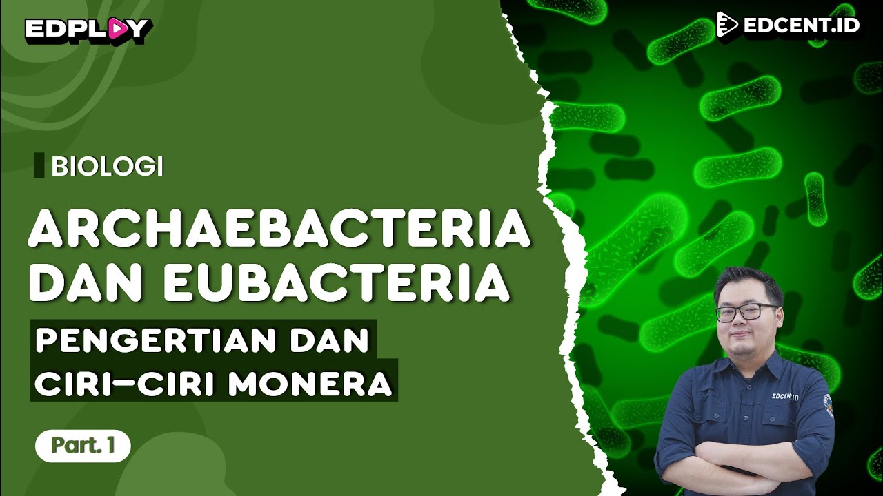 Materi Biologi: Archaebacteria & Eubacteria | Pengertian & Ciri-Ciri Monera  | Part 1