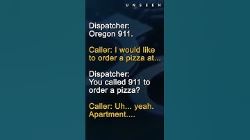 Thumbnail of 911 Dispatcher Receives A Call Disguised As A Pizza Order