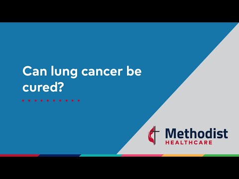 Can lung cancer be cured?