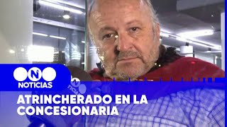 LO ESTAFARON y TERMINÓ ATRINCHERADO en una CONCESIONARIA  Telefe Noticias