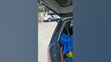 устраняем скрип двери багажника