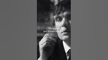 NO REGRETS, JUST LESSONS LEARNED.