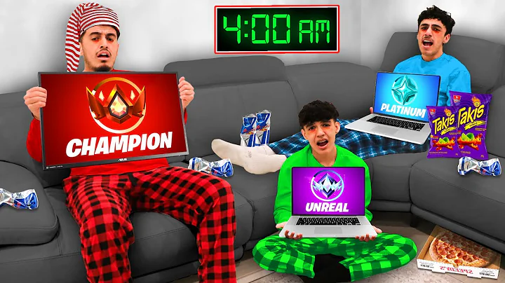 Last To Fall Asleep Playing Ranked Wins $1,000 w/ Brothers! (Ranked Fortnite)