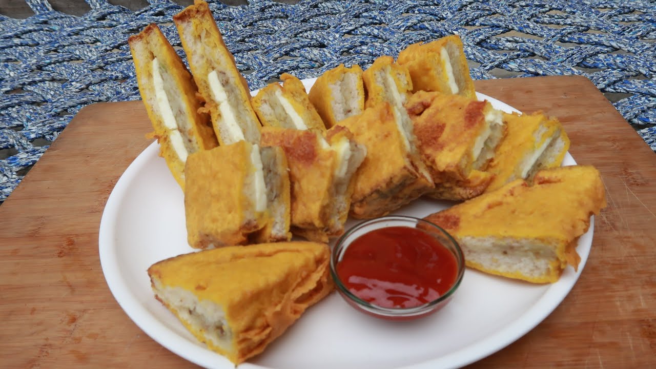 How To Make Paneer Bread Pakora Bread pakora recipe | Easy and Quick | Bread Paneer Pakora RecipeAloo