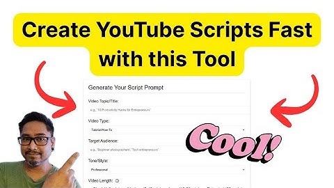 This AI Script Generator Will Make Your YouTube Videos 10x FASTER!