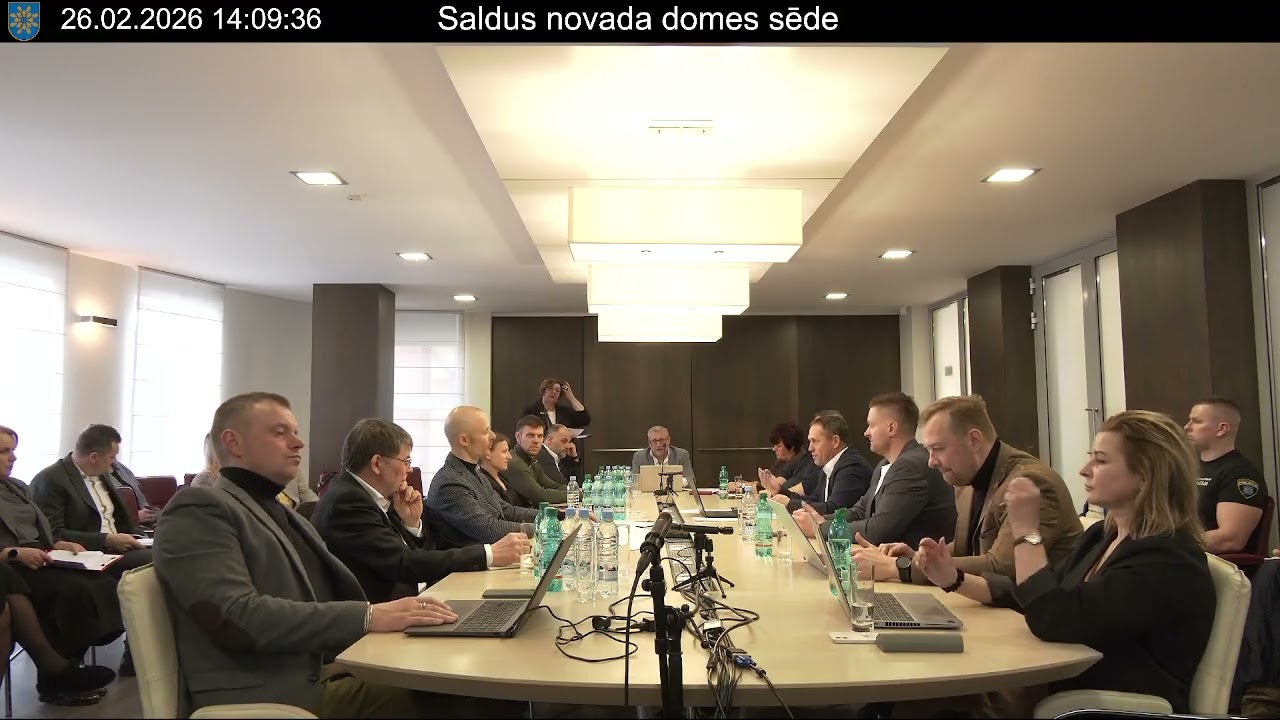 26 02 2026  Saldus novada domes sēde