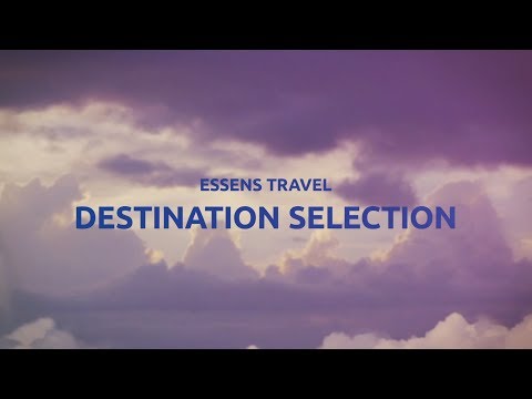 Essens.travel - Destination Selection