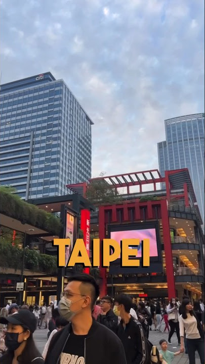 Popular shopping districts in Taipei 🛍️ From Electronics to Fashion #taipei #travelvlog