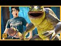 Giant swamp monster frog mystery creature gets blasted by funquesters aaron  lb