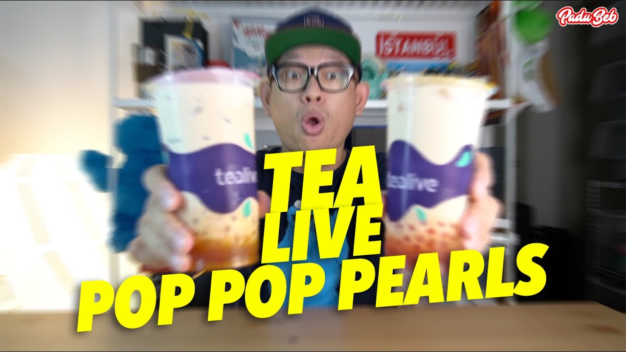 Tealive Buat Flavour 'Mercun' Pop Pop?! (ENG SUBS) - YouTube