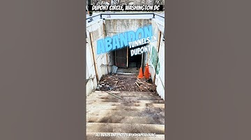 Abandon Tunnels under DuPont Circle #dupontcircle #scary #abandoned #urbex #urbanexploration #tunnel