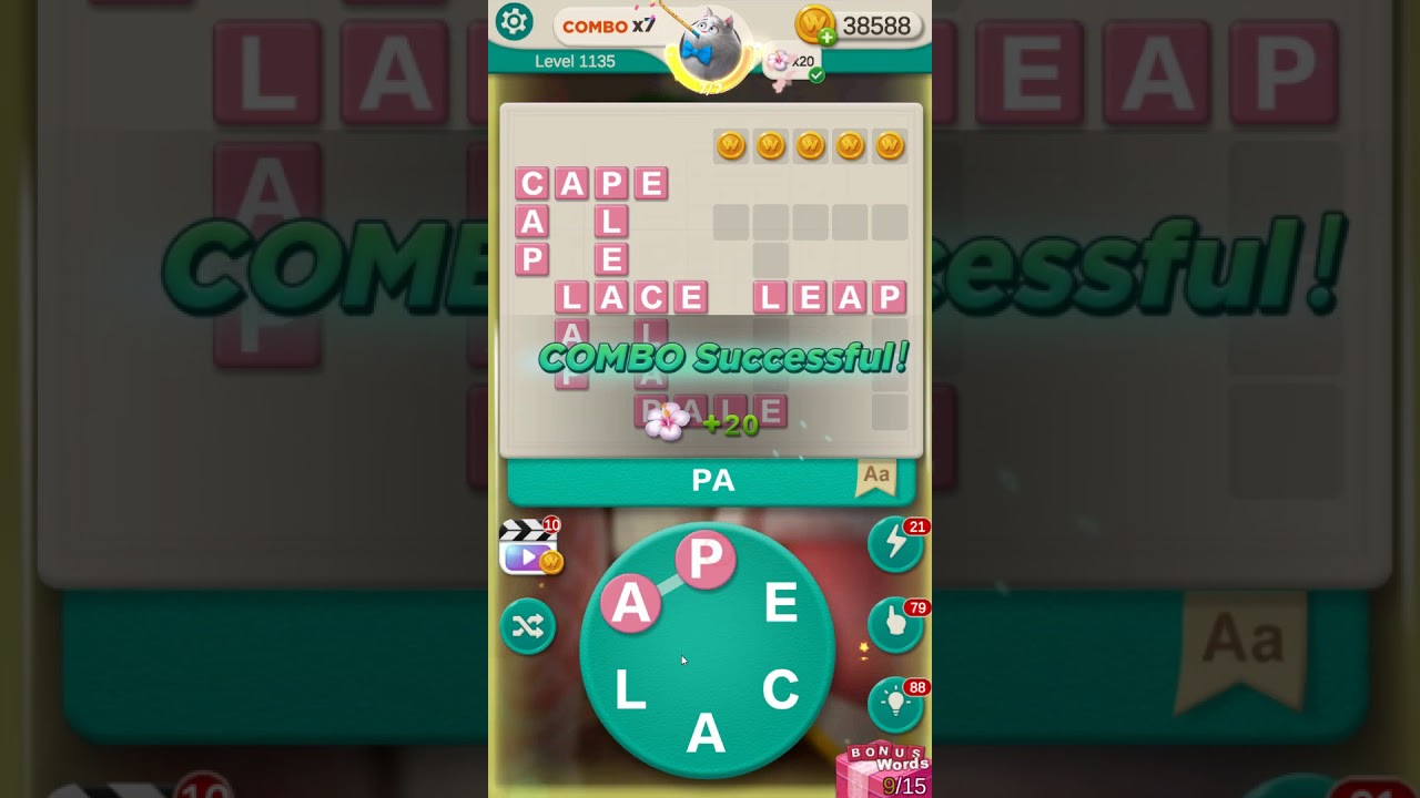 WORD VILLAS level 1135
