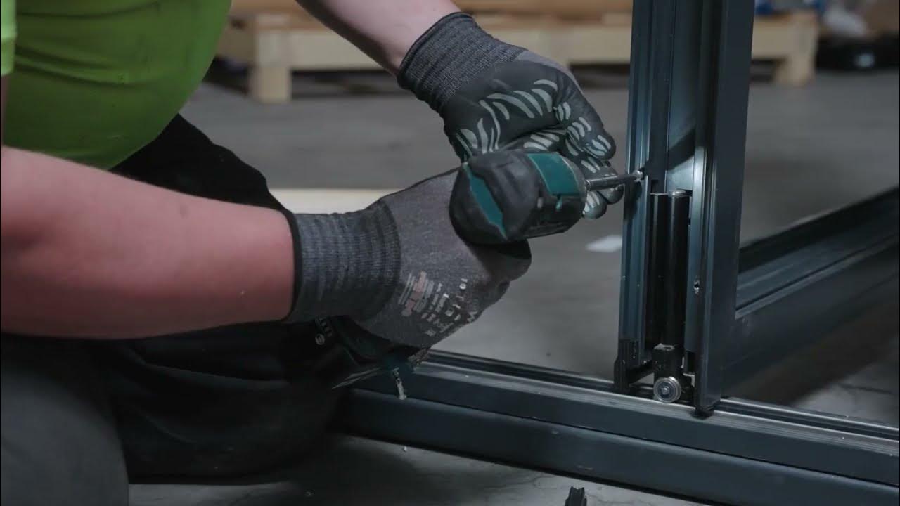 ALUPROF MB86 Fold Line BiFold door installation YouTube