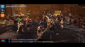 Doom Raid - Skill Boss - Normal Difficulty (One Shot) - RG NN Kestrel Gamora Zemo