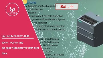 Bài 11 bộ đếm tắt định thời gian TOF trong lập trình PLC S7 1200