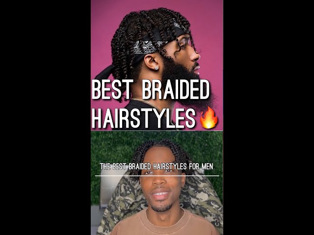 TRY THESE THREE STRAND TWIST 😱 (The Best Braided Hairstyles For Men)
