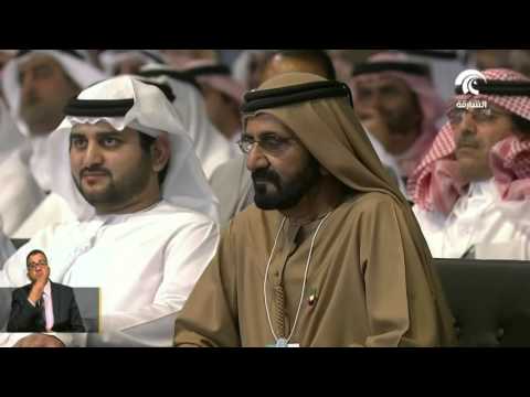 محمد بن راشد ي كرم وزير البيئة الأسترالي بجائزة أفضل وزير في العالم
