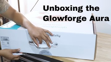 Unboxing the Glowforge Aura | Crafter Laser Cutter
