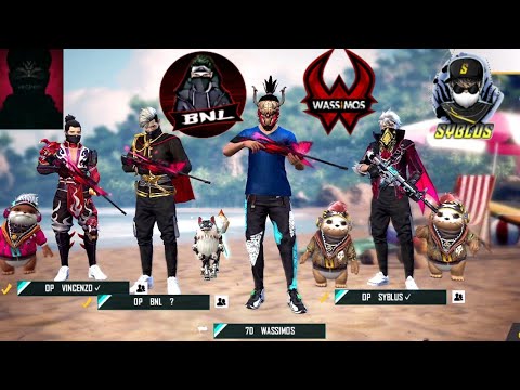 Free Fire English Live Stream With Vincenzo Bnl And Syblus Youtube