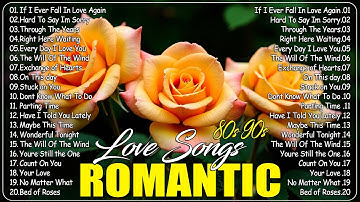 Romantic Love Songs 80s 90s 🌹 Oldies But Goodies 💗 WestLife,MLTR,Chicago,Jim Brickman,David Pomeranz