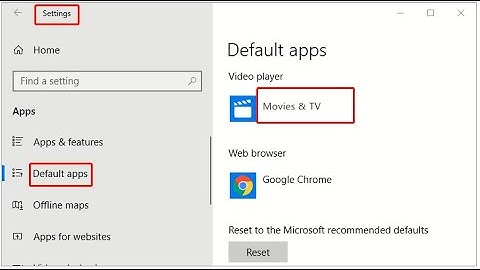 How to set windows media player as the default on windows 10 computer