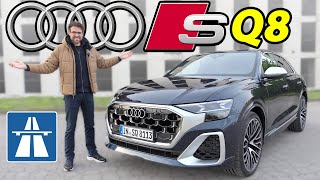Audi SQ8 facelift  wie fährt der V8 auf der Autobahn?