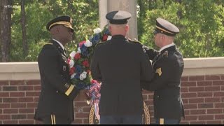 Hundreds pay tribute to fallen soldiers at Fort Jackson