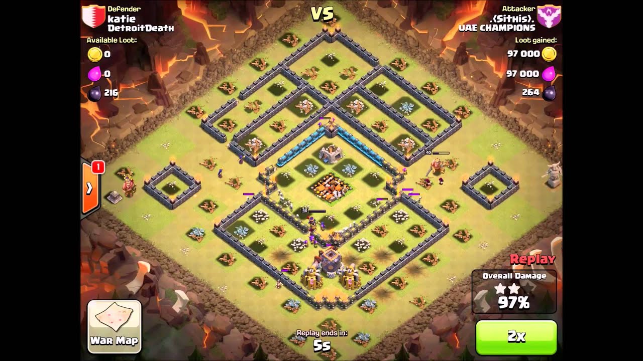 3 Star Raids on Max TH10 Bases