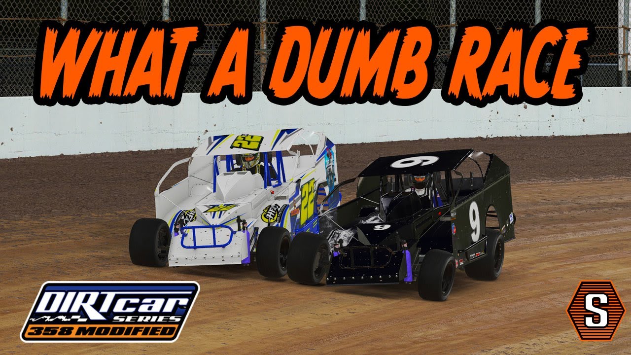iRacing: 358 Modifieds at USA - What a Dumb Race - YouTube