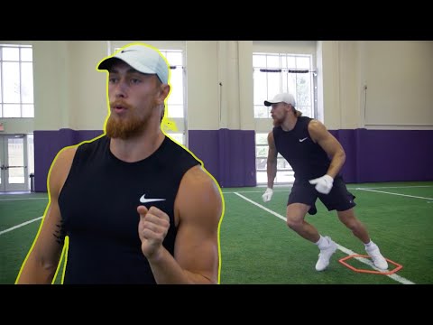 George Kittle&rsquo;s Tight End Drills for Footwork, Blocking, Catching & YAC!