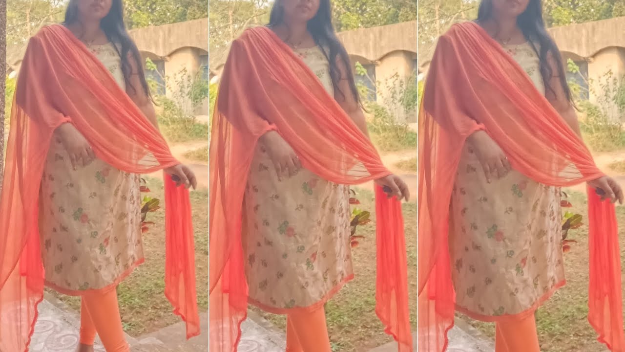 Old dupatta reuse ideas/recycling/dress stitching from old dupatta