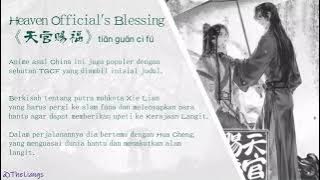 [PINYIN, INDO] 无别 Wu Bie Lyrics _ Ost. Heaven 's Blessing _ Jeff Chang