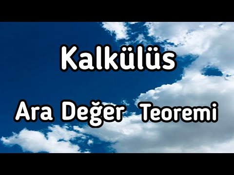 Ara Değer Teoremi (Intermediate Value Theorem)