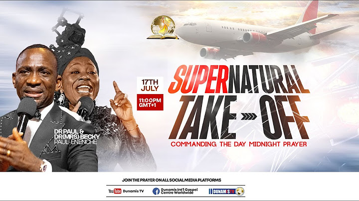 COMMANDING THE DAY MIDNIGHT PRAYER || SUPERNATURAL TAKE-OFF REBROADCAST || 18-07-2025